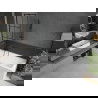 Mexen Cubik rechteckige Wanne 160 x 70 cm mit Verkleidung und 1-flügeliger Duschwand 50 cm, schwarzes Muster - 550316070X950500?