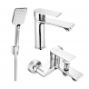 Mexen Royo R62 vannikomplekt, kroom - 72203R62-00