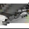 Mexen Cubik rechthoekig bad 160 x 70 cm met omkasting en 1-delige scherm 90 cm, transparant, goud - 550316070X9509000050