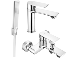 Mexen Royo R72 Badezimmerset, Chrom - 72203R72-00