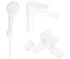 Mexen Royo R05 Bath Set, White - 72203R05-20
