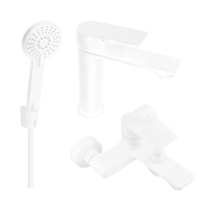 Mexen Royo R40 set za kadu, bijeli - 72203R40-20
