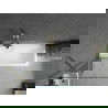 Mexen Cubik rechthoekig bad 170 x 70 cm met ombouw en 1-delig scherm 80 cm, transparant, goud - 550317070X9508000050