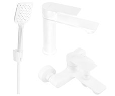 Mexen Royo R62 Badewannen-Set, weiß - 72203R62-20
