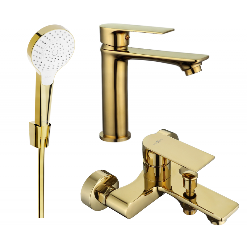 Mexen Royo R05 conjunto de bañera, dorado - 72203R05-50