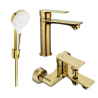 Mexen Royo R05 vannikomplekt, kuldne - 72203R05-50