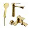 Mexen Royo R40 bathtub set, gold - 72203R40-50