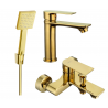Mexen Royo R45 bath set, gold - 72203R45-50