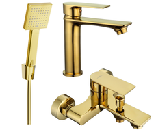 Mexen Royo R45 Bathtub Set, Gold - 72203R45-50