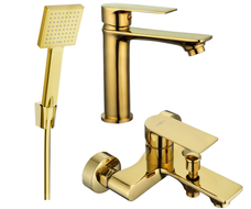 Mexen Royo R45 set da bagno, oro - 72203R45-50