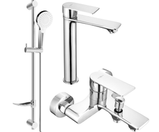 Mexen Royo DF05 vannikomplekt, kroom - 72213DF05-00
