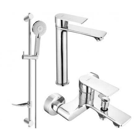 Mexen Royo Ensemble de bain DF40, chrome - 72213DF40-00