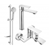 Mexen Royo DF40 vanni komplekt, kroom - 72213DF40-00