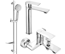Mexen Royo DF40 Badewannen-Set, Chrom - 72213DF40-00