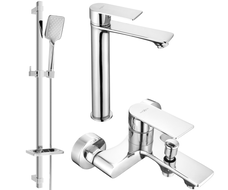 Mexen Royo DQ62 vannikomplekt, kroom - 72213DQ62-00
