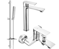 Mexen Royo DQ72 vannikomplekt, kroom - 72213DQ72-00