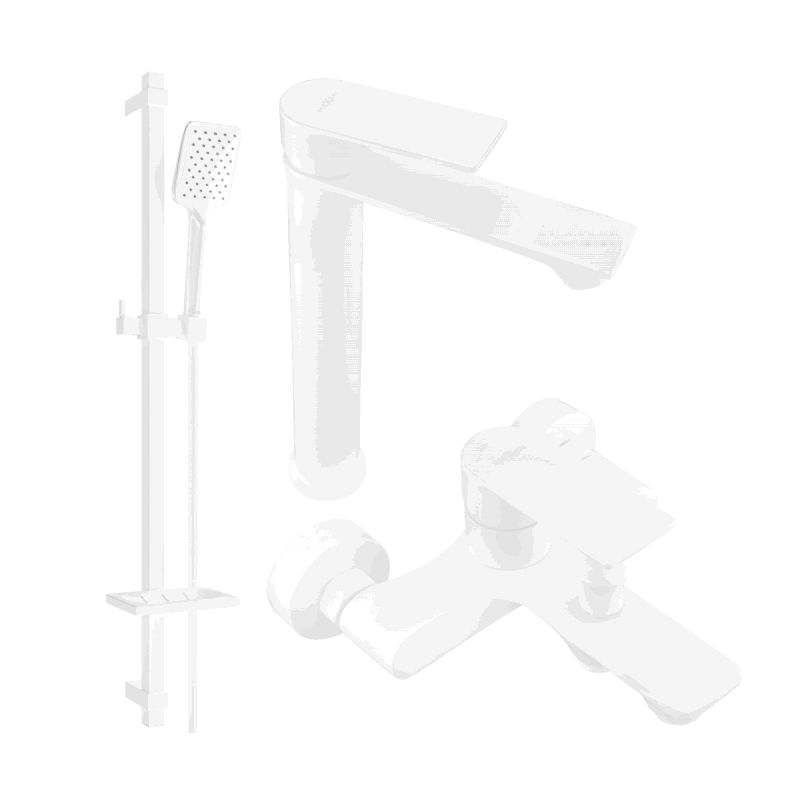 Mexen Royo DQ62 ensemble de bain, blanc - 72213DQ62-20