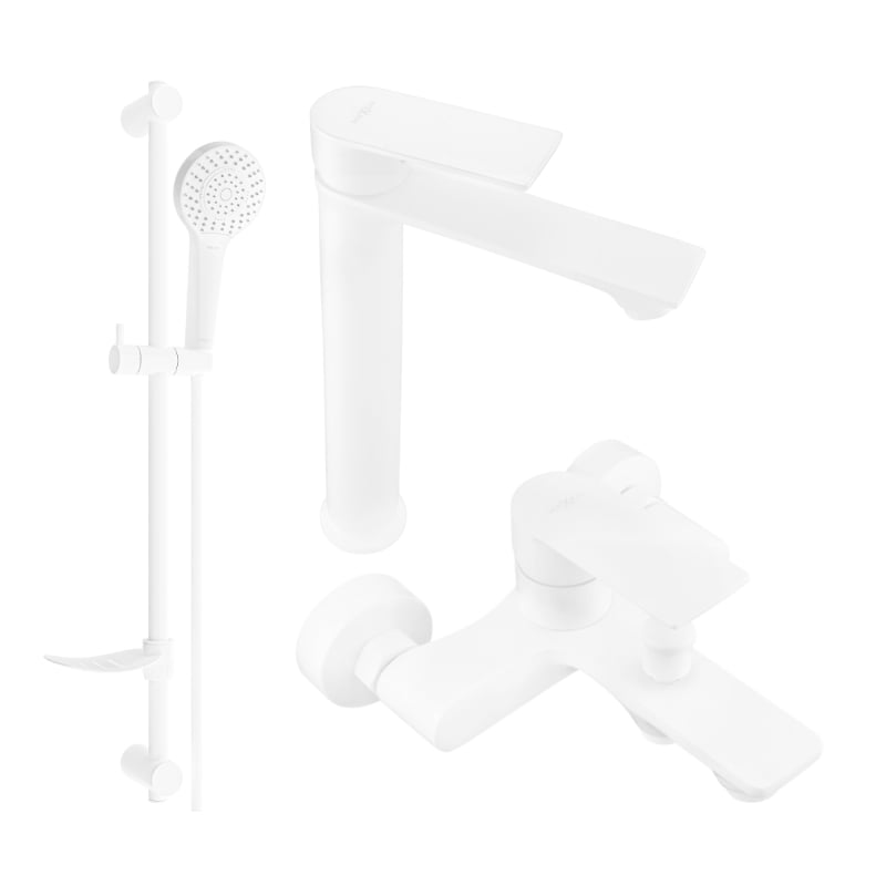 Mexen Royo DF05 set za kadu, bijeli - 72213DF05-20