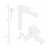 Mexen Royo DF05 bath set, white - 72213DF05-20
