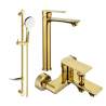 Mexen Royo DF05 conjunto de bañera, dorado - 72213DF05-50