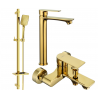 Mexen Royo DQ62 bath set, gold - 72213DQ62-50