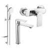 Mexen Royo DF05 ensemble de douche, chrome - 72214DF05-00