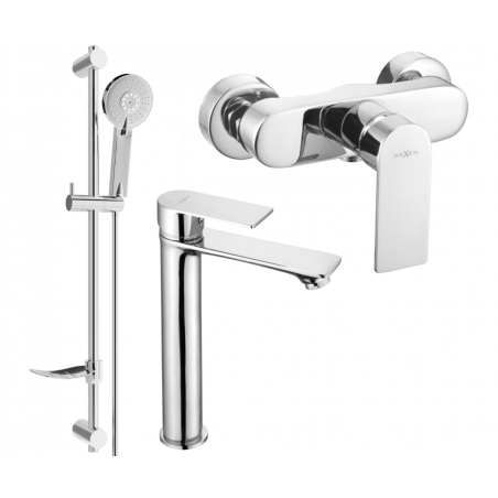 Mexen Royo DF40 doucheset, chroom - 72214DF40-00