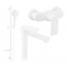 Mexen Royo DF40 shower set, white - 72214DF40-20