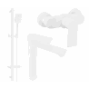 Mexen Royo DQ62 shower set, white - 72214DQ62-20