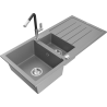Mexen Andres granitna Spullsteen mat 1,5-Chamber mat Drainboard an Flora Kichekran, gro - 6515-71-670401-07