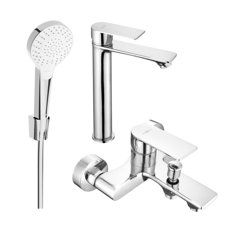 Mexen Royo R05 vannikomplekt, kroom - 72213R05-00