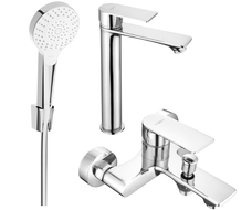 Mexen Royo R05 vannikomplekt, kroom - 72213R05-00