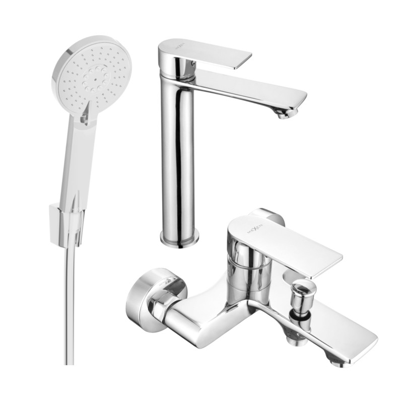 Mexen Royo R40 set za kadu, krom - 72213R40-00