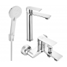 Mexen Royo R40 badset, chroom - 72213R40-00