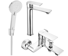 Mexen Royo R40 kylpyammeen sarja, kromi - 72213R40-00