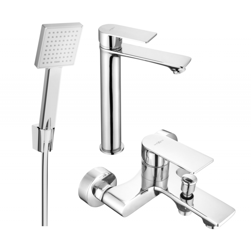 Mexen Royo R45 conjunto de bañera, cromo - 72213R45-00