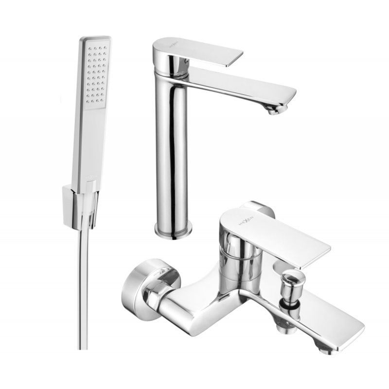 Mexen Royo R72 set da bagno, cromo - 72213R72-00
