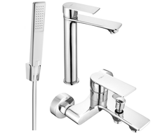 Mexen Royo R72 set za kadu, krom - 72213R72-00