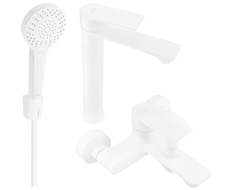 Mexen Royo R05 Badewannenset, weiß - 72213R05-20