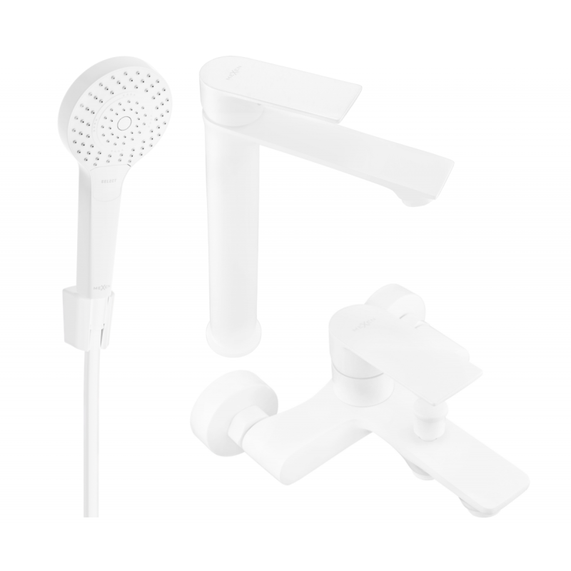 Mexen Royo R40 badkarsset, vit - 72213R40-20