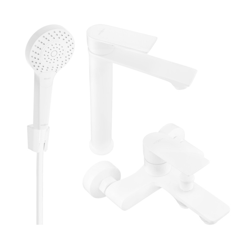 Mexen Royo R40 Bathtub Set, White - 72213R40-20