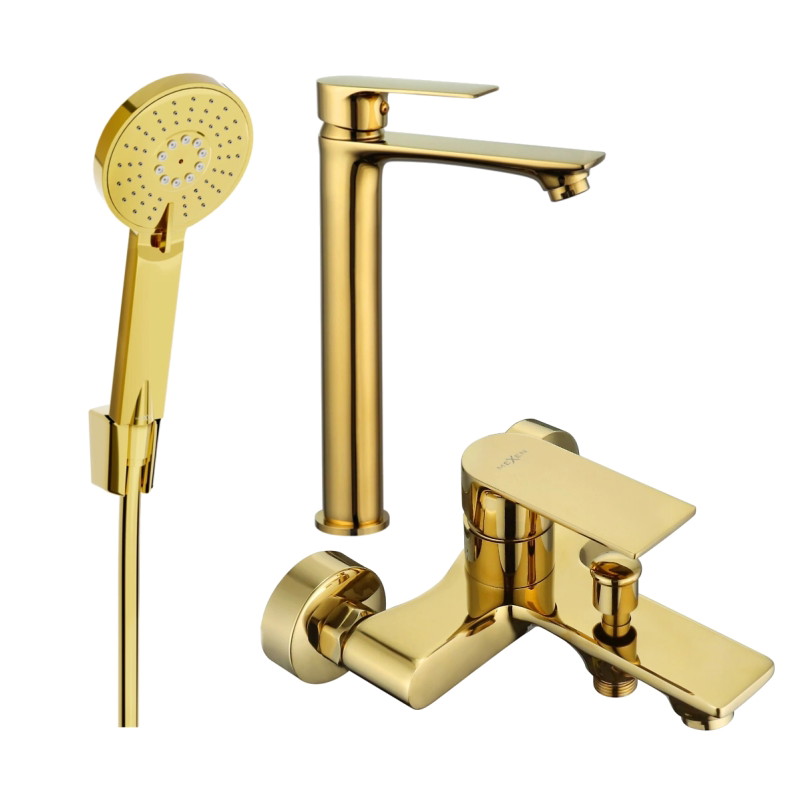 Mexen Royo R40 vannikomplekt, kuldne - 72213R40-50