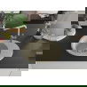 Mexen Kevin granieten spoelbak 1-kamerig met afdruiprek en keukenkraan Flora, beige - 6517-69-670401-09