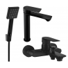 Mexen Royo R45 vannikomplekt, must - 72213R45-70