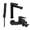 Mexen Royo R72 juego de bañera, negro - 72213R72-70