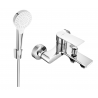 Mexen Royo R05 bathtub faucet with shower set, chrome - 7223R05-00