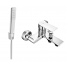Mexen Royo R72 Badewannenarmatur mit Duschset, Chrom - 7223R72-00