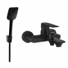 Mexen Royo R62 grifo de bañera con conjunto de ducha, negro - 7223R62-70