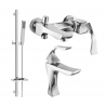 Mexen Estrella DQ02 vannikomplekt, kroom - 72303DQ02-00