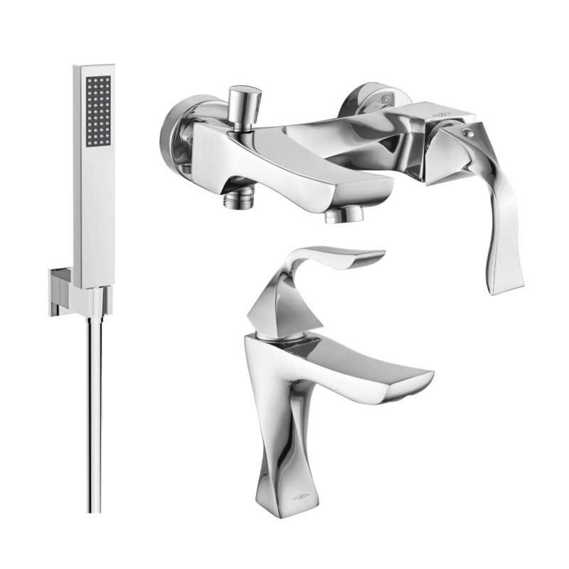 Mexen Estrella R02 vanni komplekt, kroom - 72303R02-00